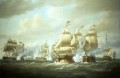 Acción de Nicholas Pocock Duckworth frente a San Domingo 6 de febrero de 1806 Batallas navales